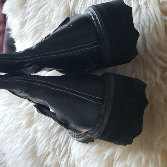 Fluevog Bond GirlTall Boots with Buckles Discontinued Size 5.5 - Picture 10 of 11